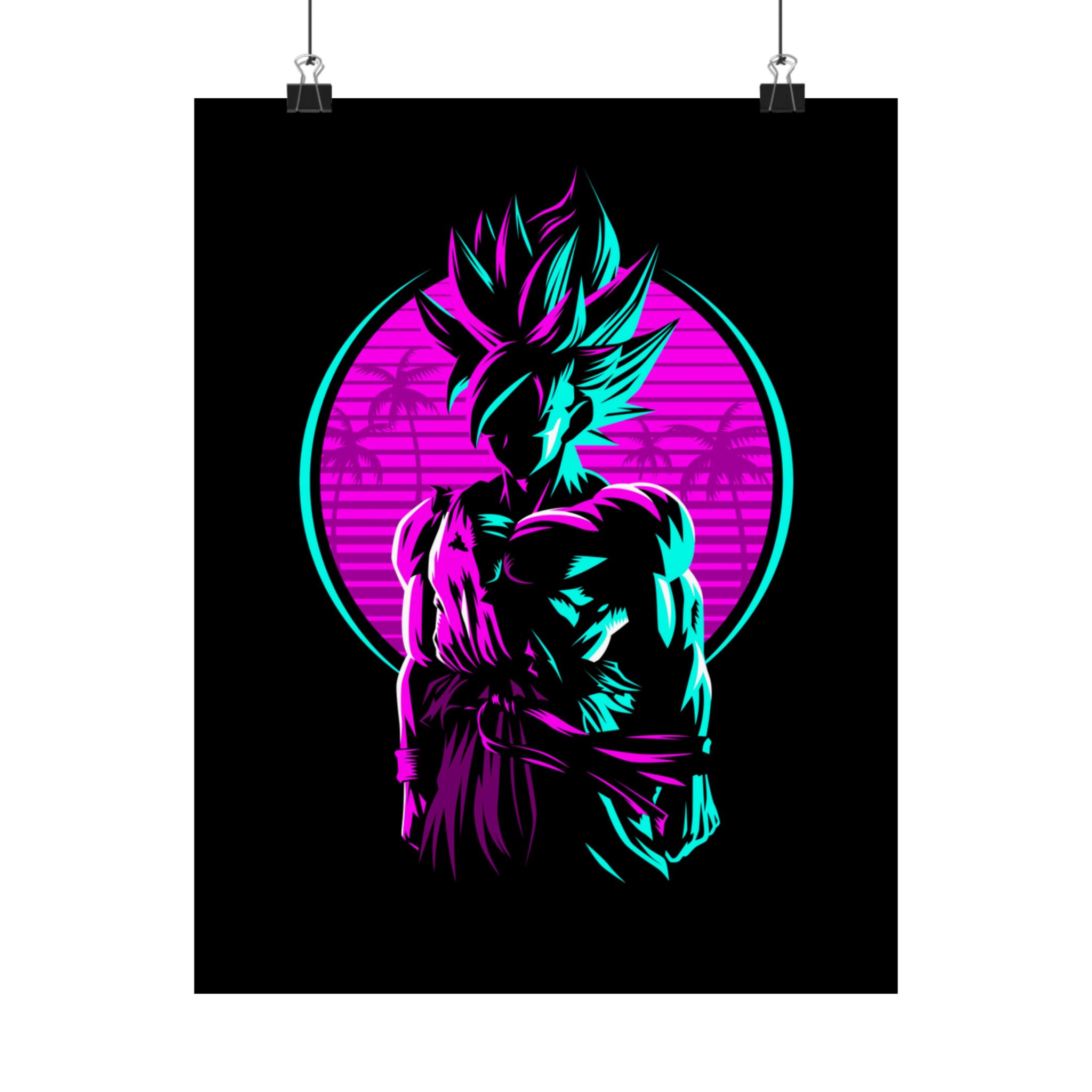 Goku Satin Posters (300gsm) - Image 2