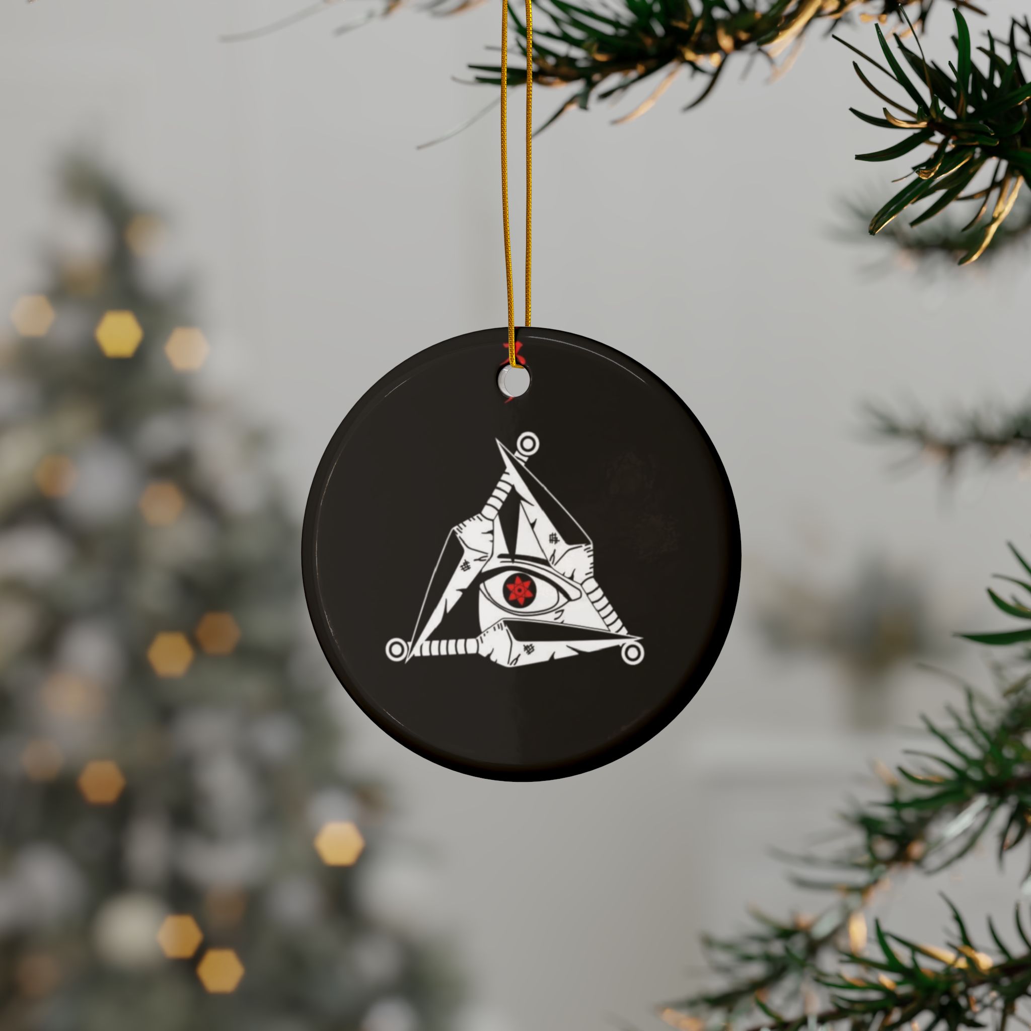 Ceramic Ornaments, 2-Side Print, (1pc, 3pcs, 5pcs, 10pcs) - Image 10